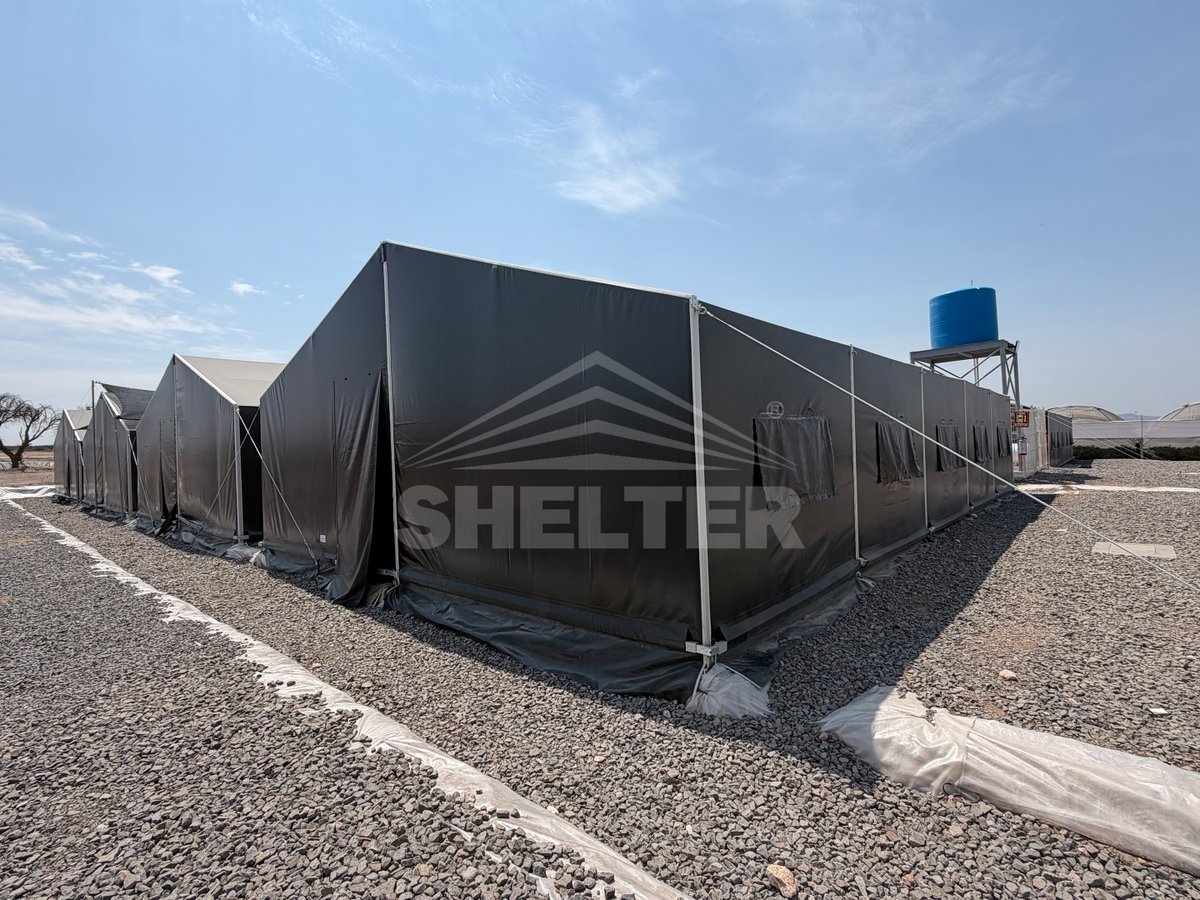 Build_Shelter's tweet photo. From open site to comfortable accommodation, 21 military tents by Shelter Structures provide workers with durable protection, clean interiors, and spacious living areas for long-term stays.
#ClearSpanTent
Content: https://t.co/AbRerMWXwb
Email: admin@shelter-structures.com https://t.co/Tp23nDulCm