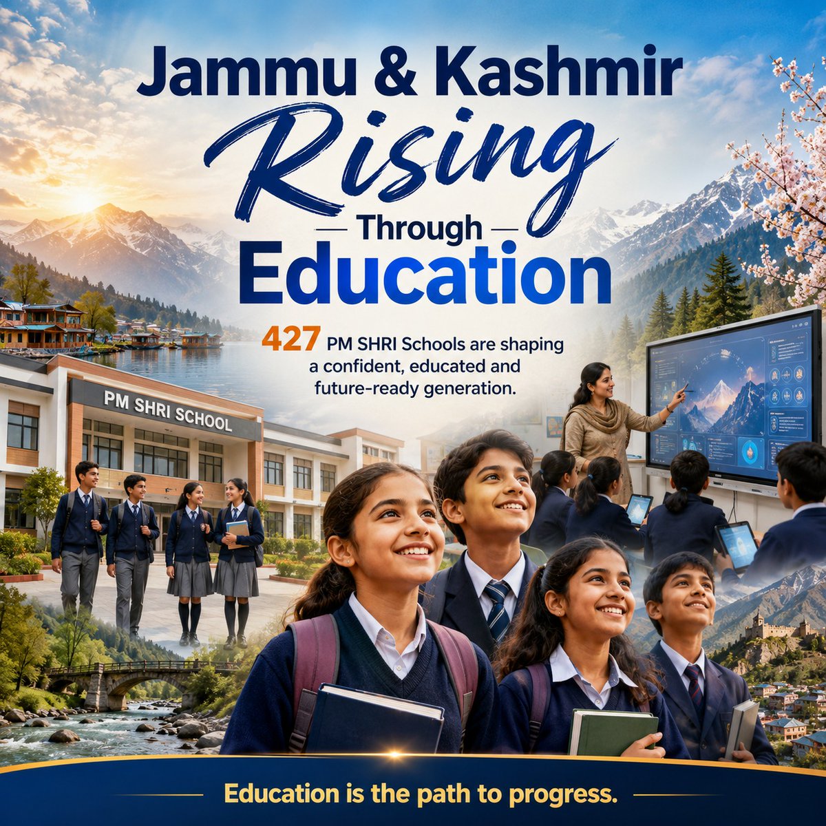 sanjanaS221's tweet photo. Quality education should reach every child, regardless of geography. PM SHRI is bringing new opportunities closer to J&K’s communities.*
#EducationForAll#UnfoldANewShape
#GalaxyZFold8
#Vote4ViksitBankipur
#Below_Rs5_Multibagger
#Ramayana https://t.co/rNZdzVxB1K