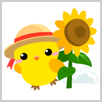 chocottofarm's tweet photo. 今日も誕生花をご紹介！

8月15日の誕生花は「ひまわり」なんですって♪
ひよこさんも黄色がおそろいのひまわりの花が大好き❤
2015年8月福袋より「ヒマワリひよこ」
#ちょこファ今日は何の日 https://t.co/QbD72jBnwM