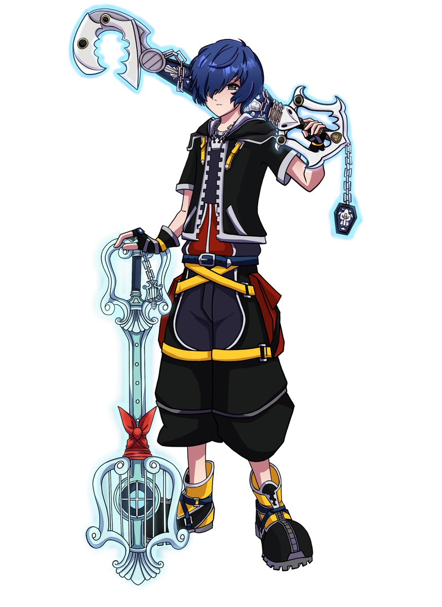 TonyRG33's tweet photo. One same heartbeat, two destinies intertwined in the canvas of memory. ✨🕊️🎧🏹🌊🌸 Where light and hearts meet forever. 🗝️🌌  Shuyuka🩵🩷 and SoKai💙🩷
#KingdomHearts #KH #Persona3 #P3 #MakotoYuki #YukariTakeba #Sora #Kairi #FanArt https://t.co/y2ibLghqm9