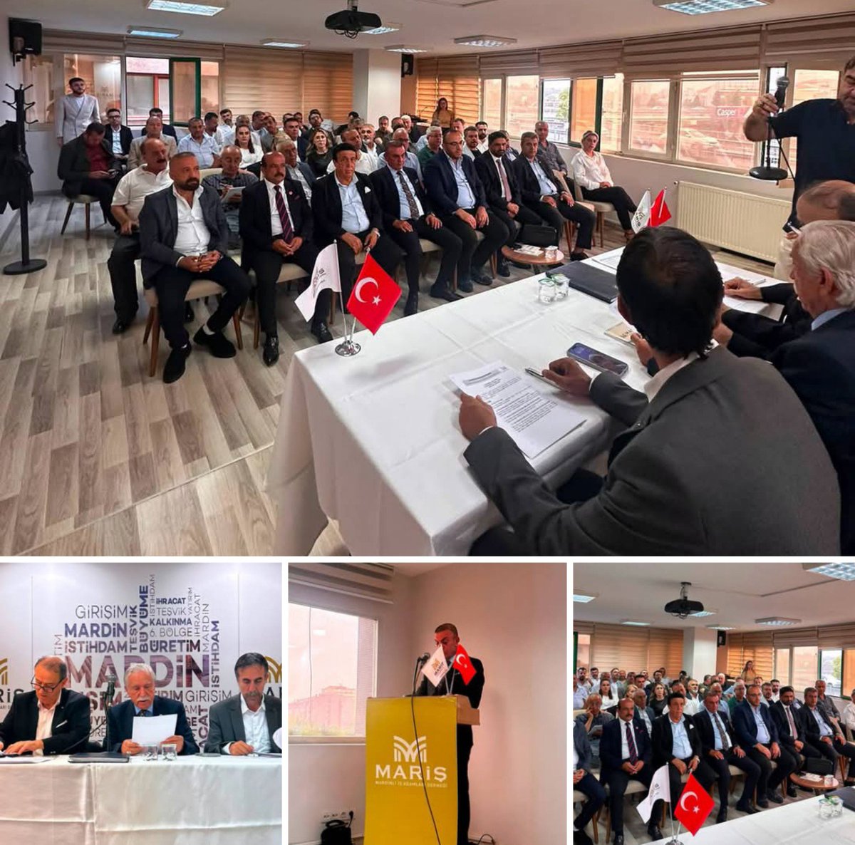 IS_DUNYASI_'s tweet photo. 🤝 İş Dünyası Platformu olarak; Genel Başkanımız Sayın Fuat Bodur, yönetim kurulu üyelerimiz, kıymetli STK temsilcilerimiz ve iş dünyasının değerli isimleriyle birlikte İstanbul Mardin İş İnsanları Derneği (MARİŞ) Olağan Genel Kurulu'na katılım sağladık.
Hayırlı olsun İnşallah https://t.co/gXmznUWTD7
