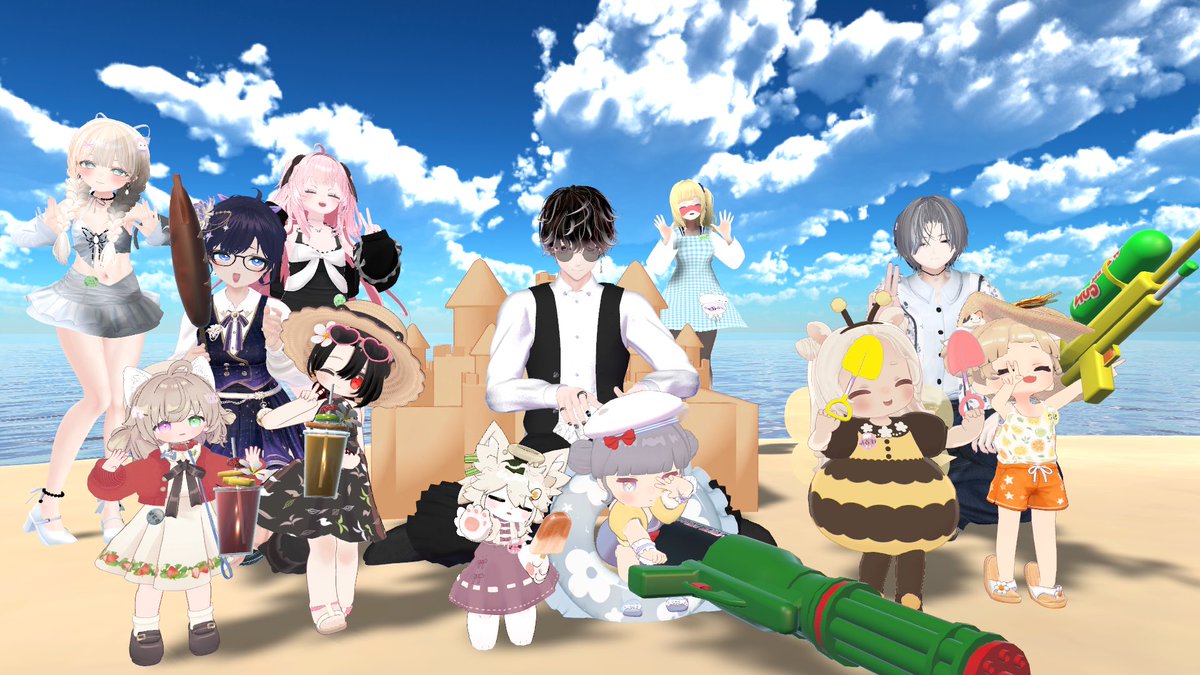 HCg8l's tweet photo. 7/29  Fluffyさんでボランティアしてきました！元気いっぱいで好奇心旺盛旺盛なぽるんちゃんとちこちゃんと遊んで貰いました！
お別れの時間のとき、おにいちゃんも一緒に保育園でアイス食べよ！って言ってくれた時涙でそうなくらい可愛かったし嬉しかったです！
#Fluffy_VRchat https://t.co/ofquMYCAsx