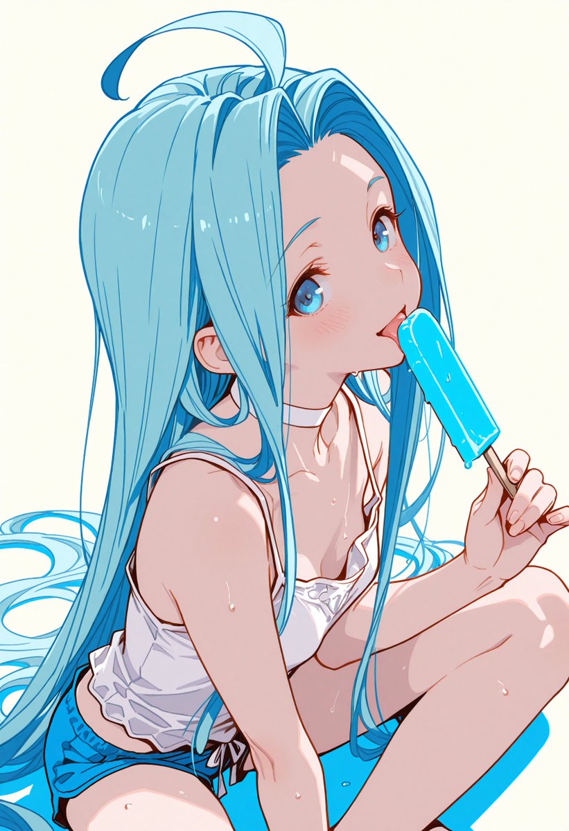 minagi_ai's tweet photo. やっぱり���い日はこれにかぎるよね、ルリアちゃん！😋
#グラブル https://t.co/sVrIil7W7f