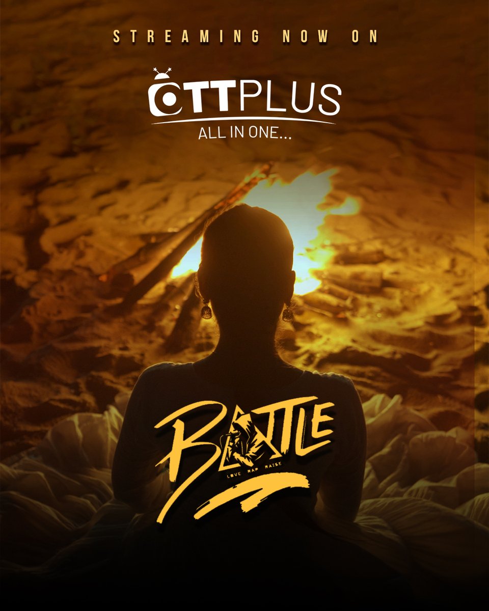 ottplus_'s tweet photo. Battle | Movie Streaming now on | OTT PLUS | All in one app

Battle movie Streaming now on OTT PLUS
Download the app and enjoy your movie time
29/ month
800+ Superhit &amp; Blockbuster MOVIES in 4 South Indian Languages. https://t.co/HjzwMJSQgl