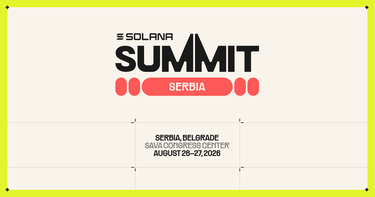 meh_lys's tweet photo. @SuperteamTR, it’s time to pack your bags - we are taking over Belgrade!

Europe’s BIGGEST Solana event this summer is officially here: Solana Summit Serbia 👇🧵 https://t.co/vdKmujRnSM