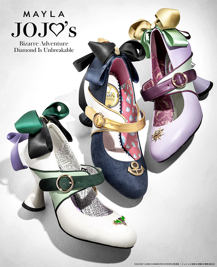 mayla_classic's tweet photo. ••✦★✦••━━━━
Produced by MAYLA
アニメ『ジョジョの奇妙な冒険 ダイヤモンドは砕けない』
商品発売決定✨️
━━━━••✦★✦••

メイングラフィック公開は
10/13（火）18：00～
お楽しみに！

👇️今までのMAYLA商品一覧はこちら
https://t.co/3E7Hjfz02G

＃ジョジョの奇妙な冒険 #jojo_anime #MAYLA
