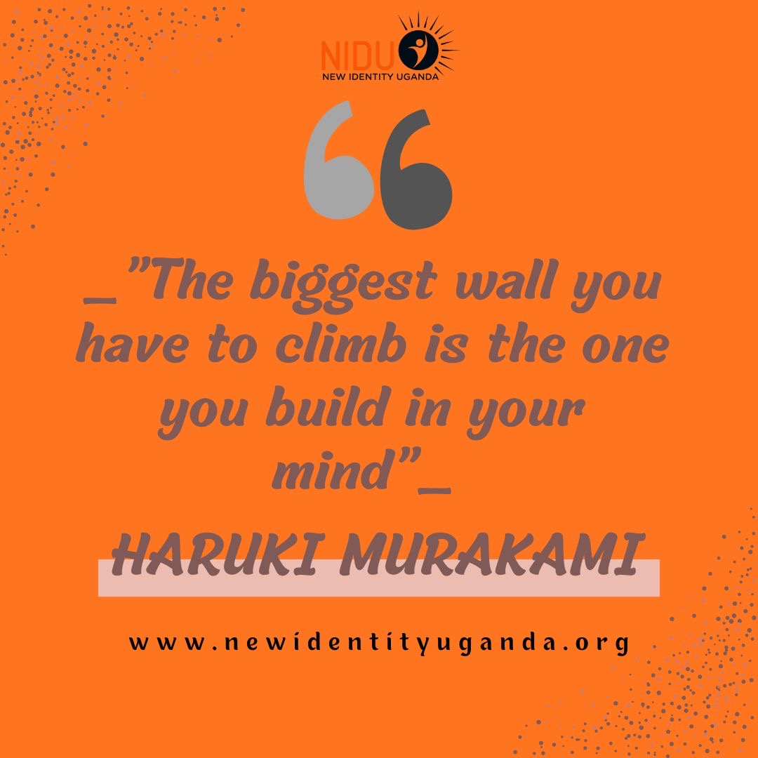 newidentityug's tweet photo. The biggest walls are the ones we build in our minds.
 🧱💭 

How you see yourself shapes how others treat you and the value of your relationships. Renew your mind and watch everything change. 🧡

#NewIdentityUganda #JOR https://t.co/qgnecui5cC