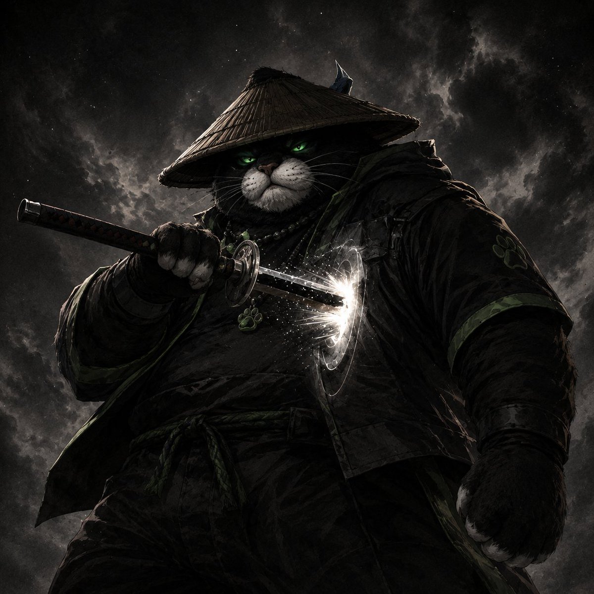 Blurred_paws's tweet photo. @SolanaSensei Hey @FatcatMeme the @SolanaSensei just unlocked a new side quest for you. Do what you do best 👀 https://t.co/6csfGs0yRz