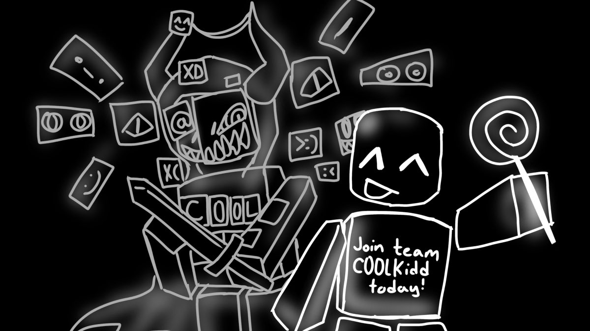 Phoenix_soda's tweet photo. My submissions for #ForsakenLoadingContest

I drew TwoTime, Azure, C00lkidd and Partypwny!! 

Discord: Phoenix._.soda

Roblox: Demonic_gaming777 https://t.co/BSnDB1OyPW