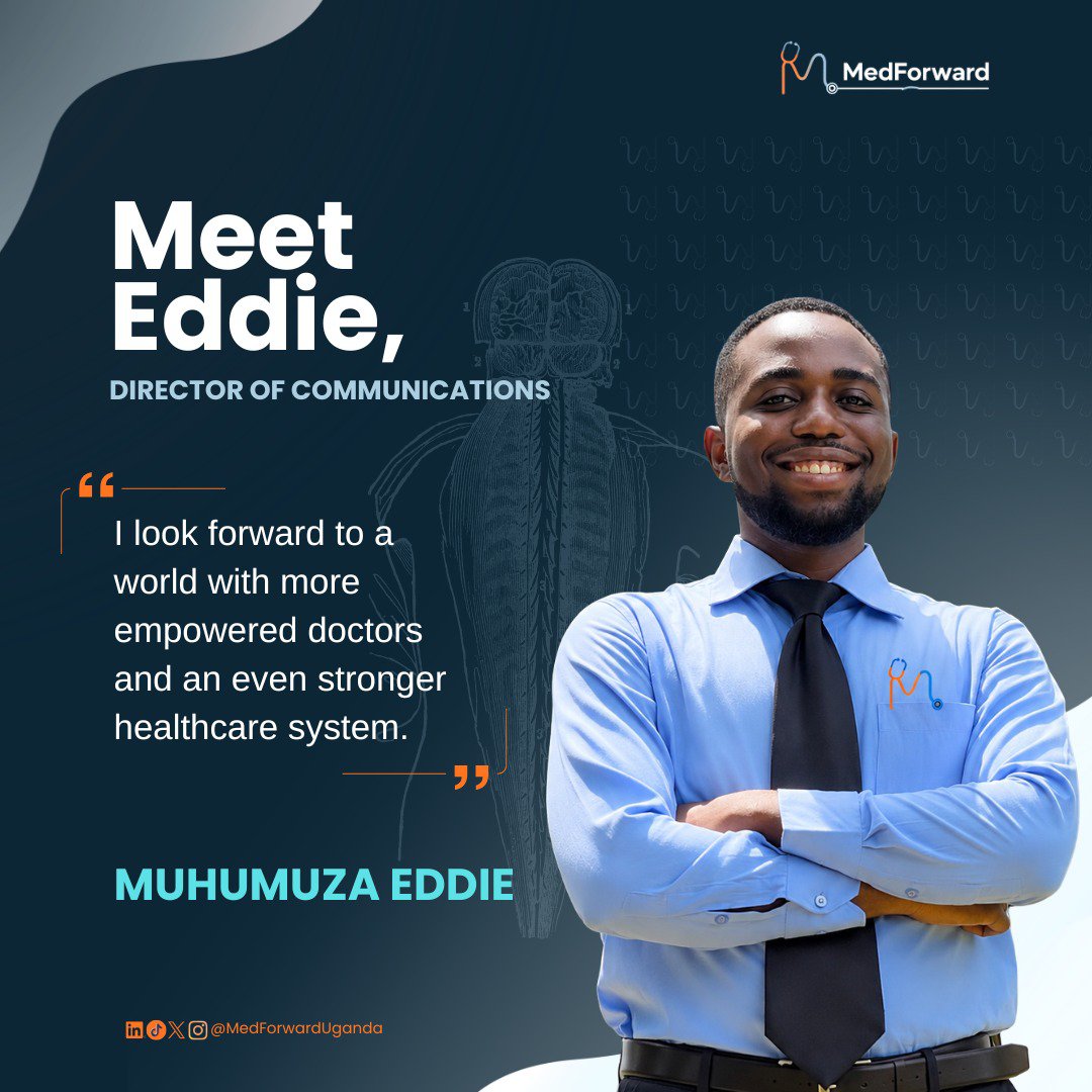 MedForwardUg's tweet photo. Janet Suubi - Director of Programmes
Abel Abaho - Director of Digital and Technology
Eddie Muhumuza - Director of Communications
Ketrine Zalwango - Assistant Director of Communications https://t.co/Nj3RTDWXXR