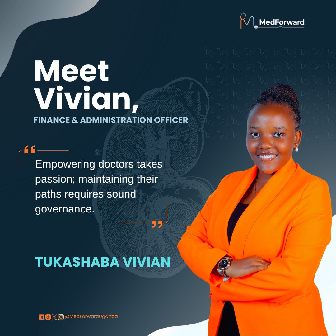 MedForwardUg's tweet photo. @Tukash000001 @tarsisasa Vivian Tukashaba - Director of Finance and Administration Officer
Tarsis Mukiibi - Data and Research Analyst https://t.co/Lcr4mVN0HB