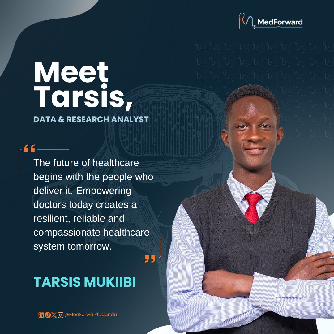 MedForwardUg's tweet photo. @Tukash000001 @tarsisasa Vivian Tukashaba - Director of Finance and Administration Officer
Tarsis Mukiibi - Data and Research Analyst https://t.co/Lcr4mVN0HB