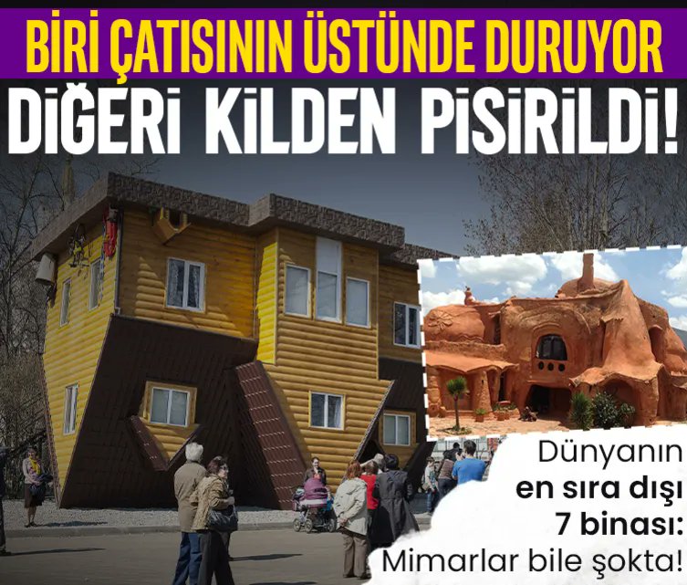 rozakadin's tweet photo. Çatısının üzerinde durandan kilden pişirilene, hatta nehrin tam ortasındaki tek bir kayalığa kurulanına kadar görenlerin montaj sandığı o yapılar ortaya çıktı! 

İşte mühendislerin bile çözmekte zorlandığı o akıl almaz binalar...
https://t.co/RQGa3Y5Smp https://t.co/ditrpjZ6Rz