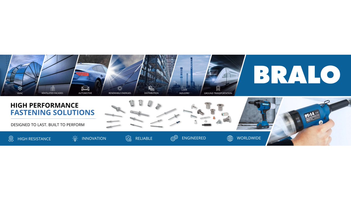 BRALO_es's tweet photo. 🚀 Our YouTube channel has a fresh new look!
We've updated its main image and structure for a better user experience. You'll find videos organized by riveting tool, including start-up and nosepiece change videos. Find out! https://t.co/ys6KLuV2ZF https://t.co/rZVoQPOps6
