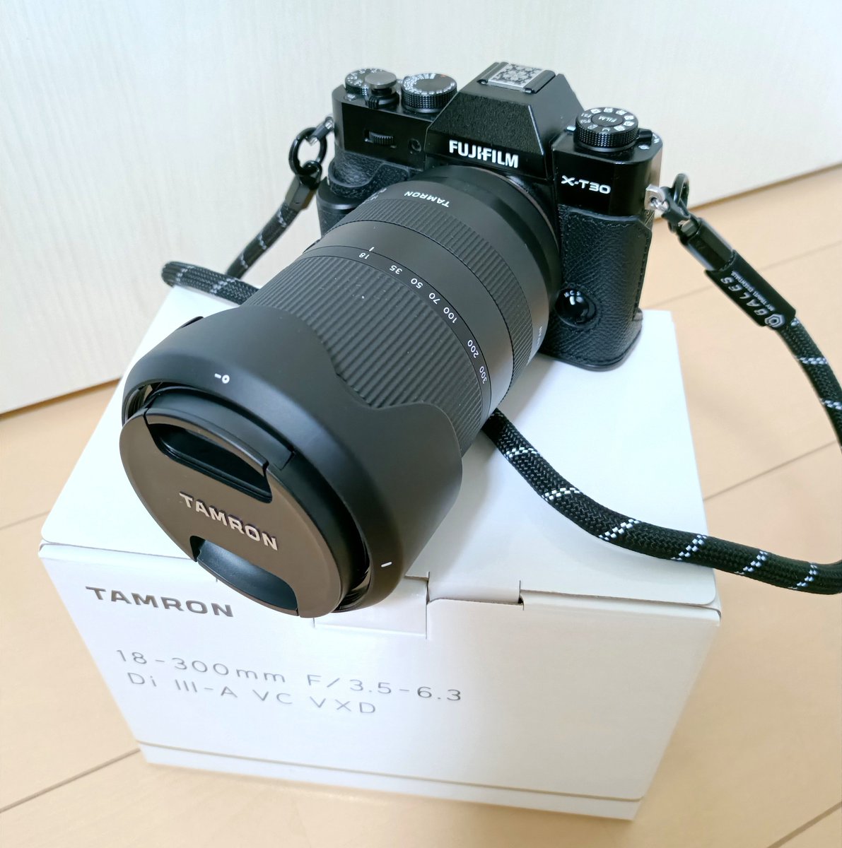 i_remoria's tweet photo. Tamron 18-300mm f/3.5-6.3
このカメラでも望遠撮影できるようになりました。
カメラ本体に対してレンズが大きい！
これからの撮影が楽しみです˖ ࣪⊹ https://t.co/x0nFkxsmyY