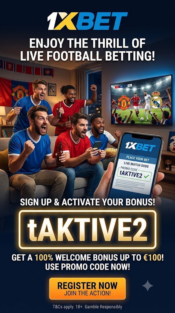 2_aktivetips's tweet photo. 1xbet is here let’s go 

Booking code : 3N5DU

Promocode: tAKTIVE2 

Link: https://t.co/BW4yCoVMCd

Get on with my link and let’s win together https://t.co/jj2xNBlst5