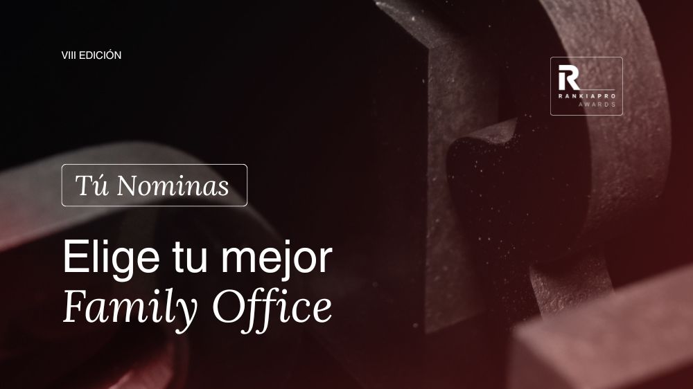 RankiaPro's tweet photo. 🏅 Los Family Office son clave en la gestión del patrimonio familiar.

En los #RankiaProAwards 2026 queremos reconocer a quienes destacan por su visión, profesionalidad y excelencia.

💡 ¿Qué Family Office nominas?

👉 https://t.co/Qz197lYdoL

#RankiaProAwards #FamilyOffice https://t.co/bTg1sDfEss