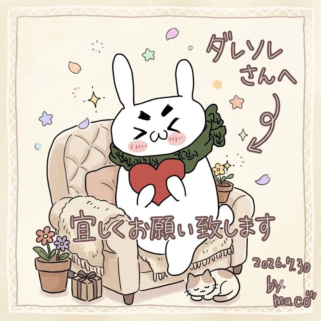 macog2z's tweet photo. @4gp0_s こちらこそフォロー
どうも有難うございます😊💗✨️
とても嬉しいです( . ̫.)♥(.ˬ. ) 💗✨️

こちらこそ
宜しくお願い致します٩( ⸝⸝´꒳`⸝⸝) 人( ⸝⸝´꒳`⸝⸝)و💗✨️ https://t.co/n0BBJe7buy