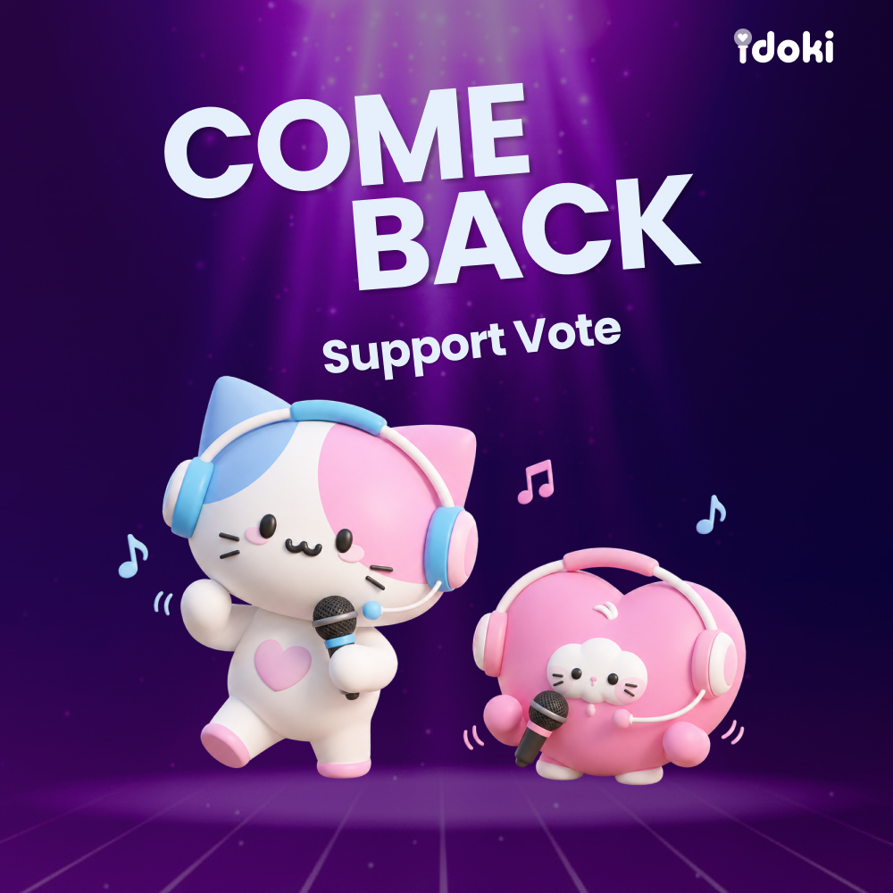 idoki_twt's tweet photo. 안녕하세요, idoki 서포트팀입니다. 📢

컴백 총공 투표 보상(멜론 스트리밍) 방식 변경과 관련하여 안내해 드립니다. 

기존 멜론 스트리밍 보상은 수록곡을 함께 스트리밍하고자 하는 요청을 반영하여, ‘타이틀곡 + 수록곡 총 1,000회’로 진행되어 왔습니다.

이와 관련하여 ‘타이틀곡 1곡 집중 스트리밍’ 방식에 대한 의견을 수렴하여, 향후 보상 제공 방식을 아래와 같이 변경하고자 합니다. ✨

- 변경 내용: 타이틀곡 1곡 대상 1,000회 스트리밍 지원 🎧
- 적용 시점: 8월 1~3주 차 컴백 총공 투표 우승자 보상부터 적용 🏆

팬 여러분의 피드백에 귀 기울이며 더 나은 서비스를 제공하기 위해 노력하겠습니다. 감사합니다. 💙

-

こんにちは、idokiサポートチームです。📢

カムバック総攻投票の報酬（Melonストリーミング）の変更についてご案内いたします。

従来のMelonストリーミング報酬は、収録曲も一緒にストリーミングしてほしいというご要望を反映し、「タイトル曲＋収録曲 合計1,000回」にて実施してまいりました。

この度、「タイトル曲1曲への集中ストリーミング」という皆様からのご意見を積極的に反映し、今後の報酬提供方式を以下の通り変更させていただきます。✨

- 変更内容: タイトル曲1曲を対象とした1,000回ストリーミング支援 🎧
- 適用時期: 8月第1〜3週 カムバック総攻投票の優勝者報酬より適用 🏆

これからもファンの皆様の声に耳を傾け、より良いサービスを提供できるよう努めてまいります。ありがとうございます。💙

-

Hello, this is the idoki Support Team. 📢

We would like to announce a change regarding the Comeback Support Vote Reward (Melon Streaming). 

Previously, to accommodate requests to include B-side tracks, the Melon streaming reward was set to a total of 1,000 streams combining the title track and B-side tracks.

Taking your feedback into account, we are updating the reward system to focus on a single title track. The new reward details are as follows: ✨

- Change: 1,000 streams dedicated to 1 Title Track 🎧
- Effective From: Starting with the winner of the August (Weeks 1–3) Comeback Support Vote 🏆

We will continue to listen closely to your feedback to provide a better service. Thank you! 💙