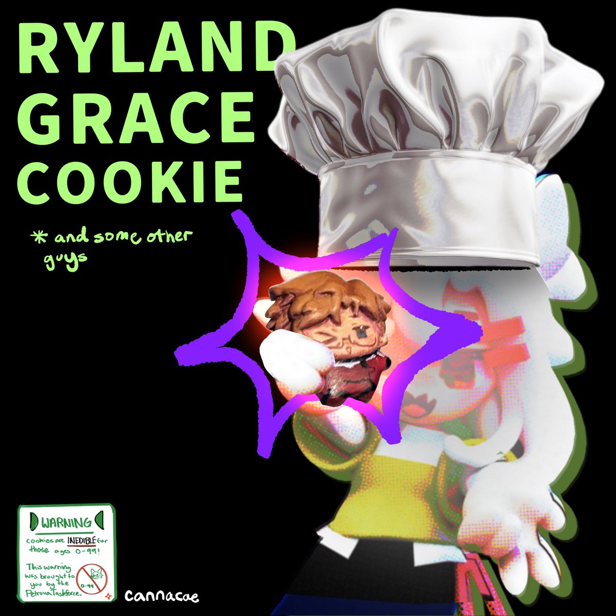 cannacae's tweet photo. cookies? in MY astronaut? It's more likely than you think!

finally selling my ryland grace cookies online, link is down below! <3

#projecthailmary #phm https://t.co/akwi0JfSEo