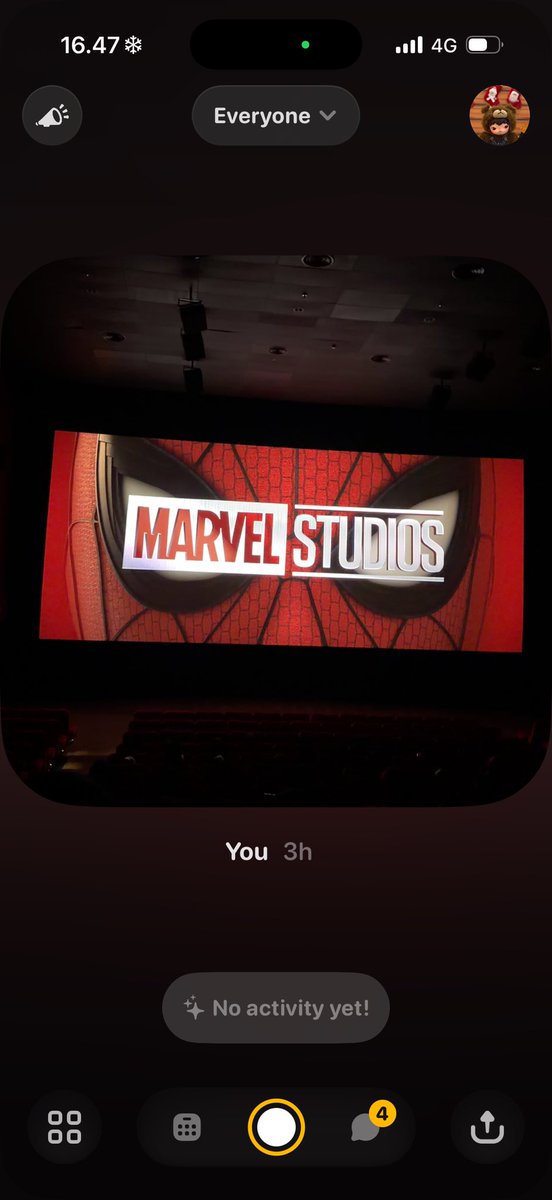 rkhivee's tweet photo. First marvel’s film as an adult 🥲 
"Just because we lost someone, we don’t have to do this alone" - Peter Parker 🕸️ https://t.co/vZu0I0dGfI
