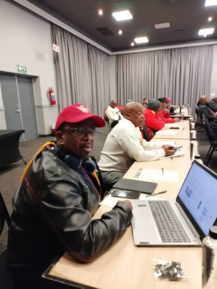 _cosatu's tweet photo. #COSATU wraps the International Policy Review Workshop today at Boksburg by holding an ordinary IRC session to take stock of class solidarity actions across the globe and formulate draft resolutions for consideration at the coming #COSATU 15th National Congress in September https://t.co/KVlMa0F96n