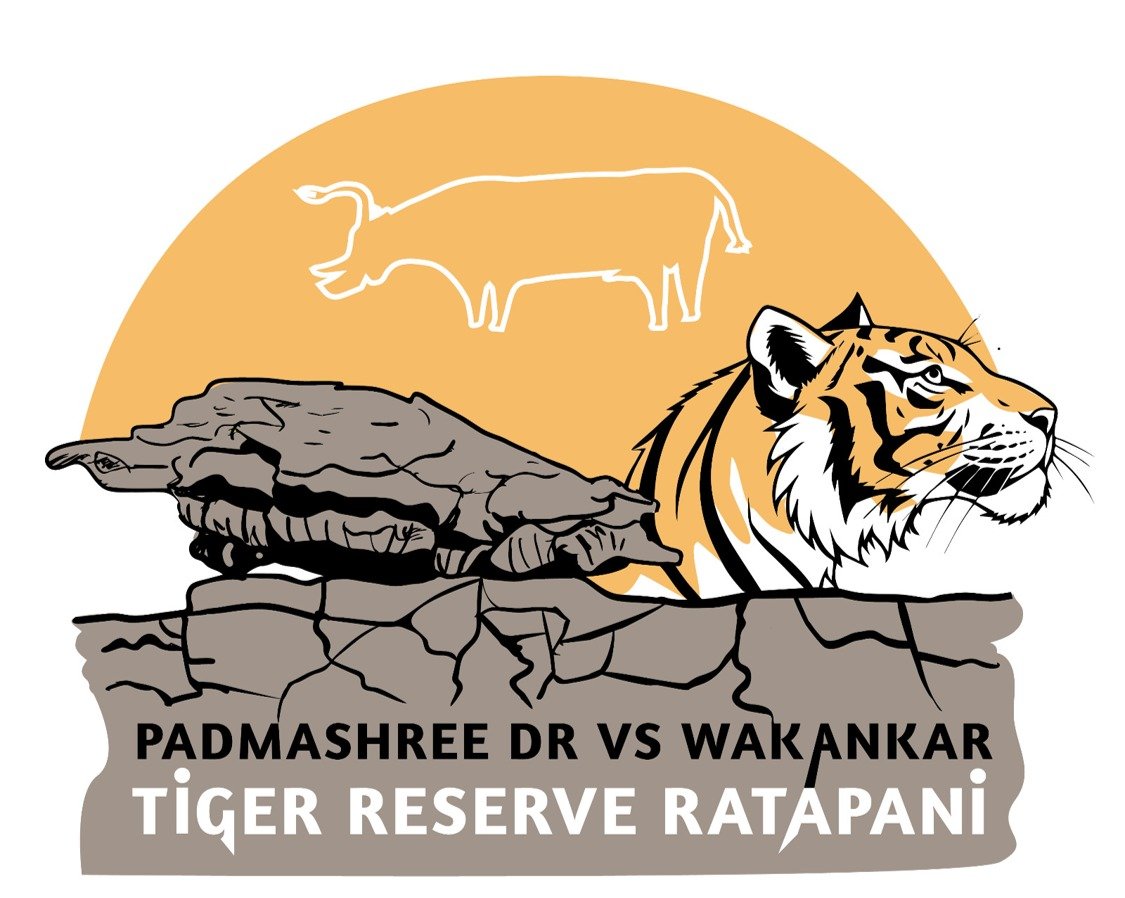 ratapani_tr's tweet photo. Official logo of Padmashree Dr. V. S. Wakankar Tiger Reserve, Ratapani unveiled by Hon'ble CM Dr. Mohan Yadav during the State-Level International Tiger Day 2026 celebrations. Inspired by Ratapani's biodiversity, Bhimbetka's prehistoric legacy, and conservation. 

#tigerday2026 https://t.co/Edny6Oia8e