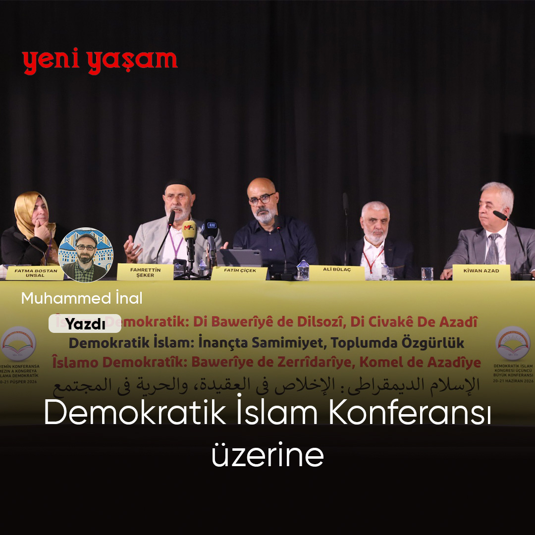 yeniyasamnews5's tweet photo. 📌 Demokratik İslam Konferansı üzerine

▪️Kürt toplumunun çoğunluğu halen dindarlığı önemli bir değer olarak benimsemektedir. Doğru bir dini anlayış ortaya konulmadığı zaman, bu boşluk farklı sapmalara alan açmaktadır

▪️Unutulmamalıdır ki, din; bazılarının sandığı gibi sadece bireysel alana, birkaç ritüel- ibadete veya bazı geri adetlere sıkıştırılabilecek bir olgu değildir. Din aynı zamanda bir siyaset, bir ekonomi, bir sosyolojidir

🖊 Muhammed İnal

https://t.co/OuBG5KaFz3