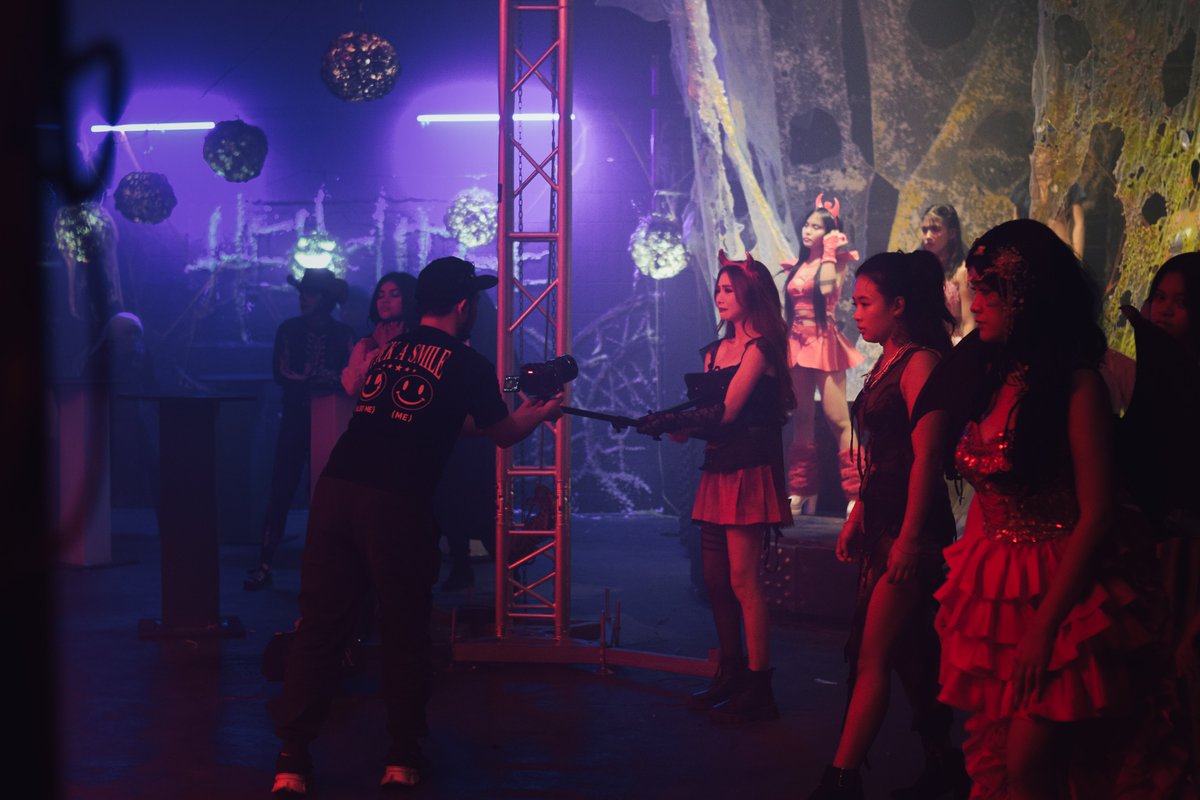 RegalFilms's tweet photo. Here's your exclusive look behind the scenes of SHAKE, RATTLE &amp; ROLL: Evil Origins—where every scare, scream, and sinister moment came to life.

Ready for another round of nightmares?
 Now streaming on Netflix.

#SRREvilOrigins https://t.co/fnONagoQ3S