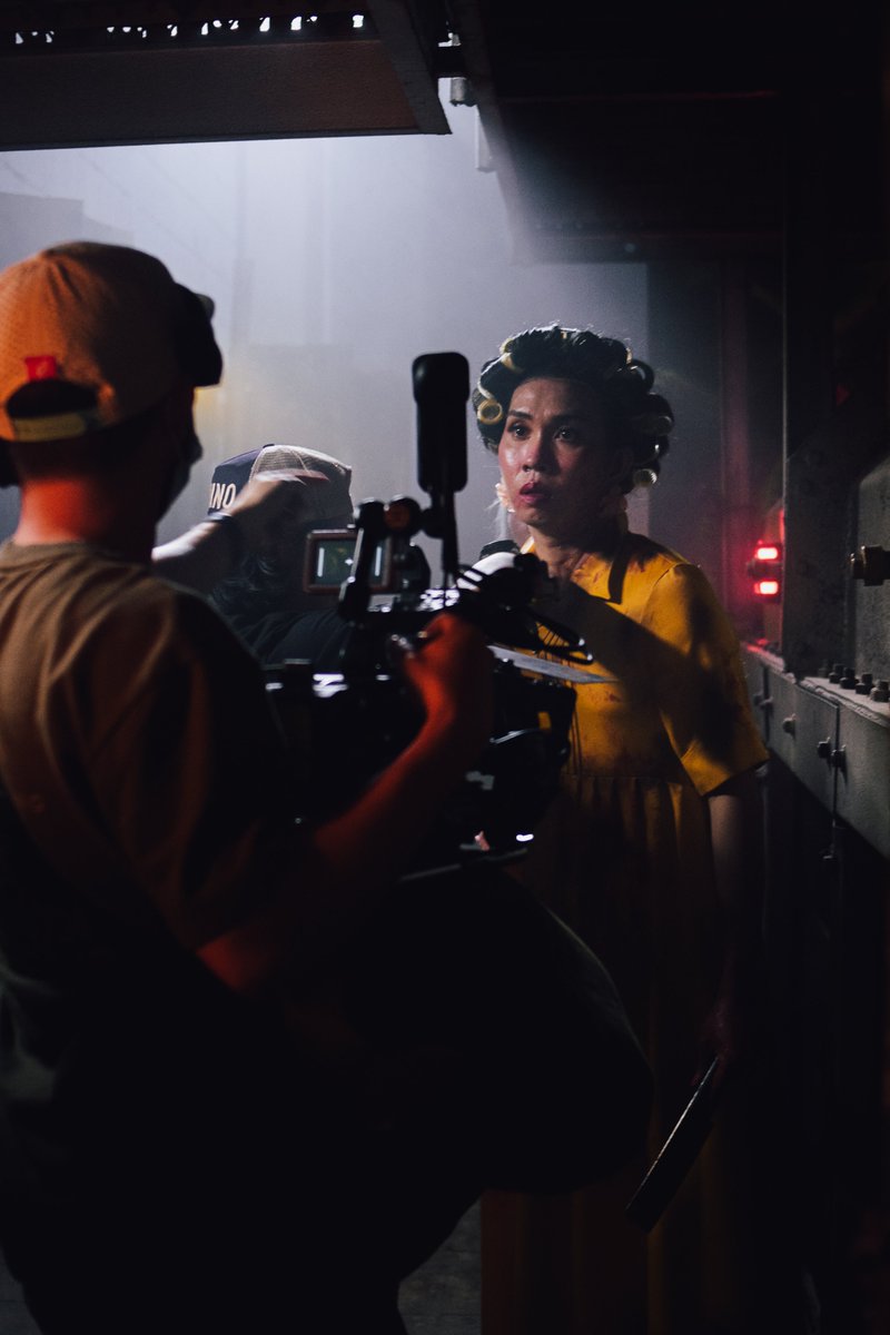 RegalFilms's tweet photo. Here's your exclusive look behind the scenes of SHAKE, RATTLE &amp; ROLL: Evil Origins—where every scare, scream, and sinister moment came to life.

Ready for another round of nightmares?
 Now streaming on Netflix.

#SRREvilOrigins https://t.co/fnONagoQ3S