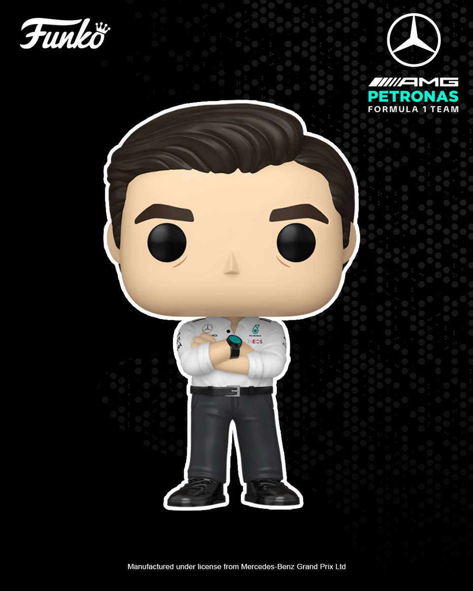 FunkoEurope's tweet photo. An iconic team needs an iconic Team Principal 🏁 POP! Toto Wolff is ready to join your Mercedes-AMG PETRONAS F1 Team collection! https://t.co/jiVnoKaMLd https://t.co/dA0Ydotu2Q