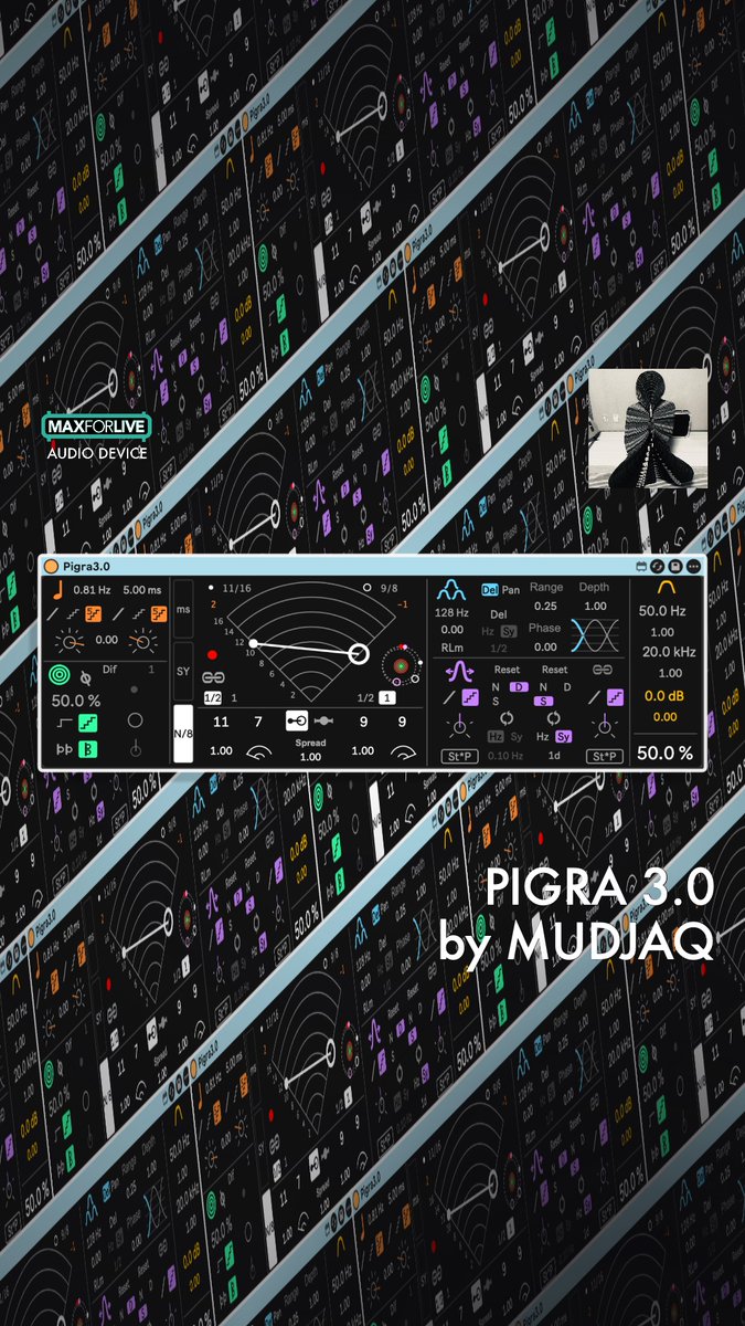 IsotonikStudios's tweet photo. Pigra 2 by Mudjaq is now on v3.0. New Delay N/8 mode, Stretch Reset Mode, improved Sync and Pitch LFO, faster Hz mode navigation, and 192kHz sampling rate support. Update is live now. https://t.co/H5FAW6CBQ4 https://t.co/BCyTxEdBC2