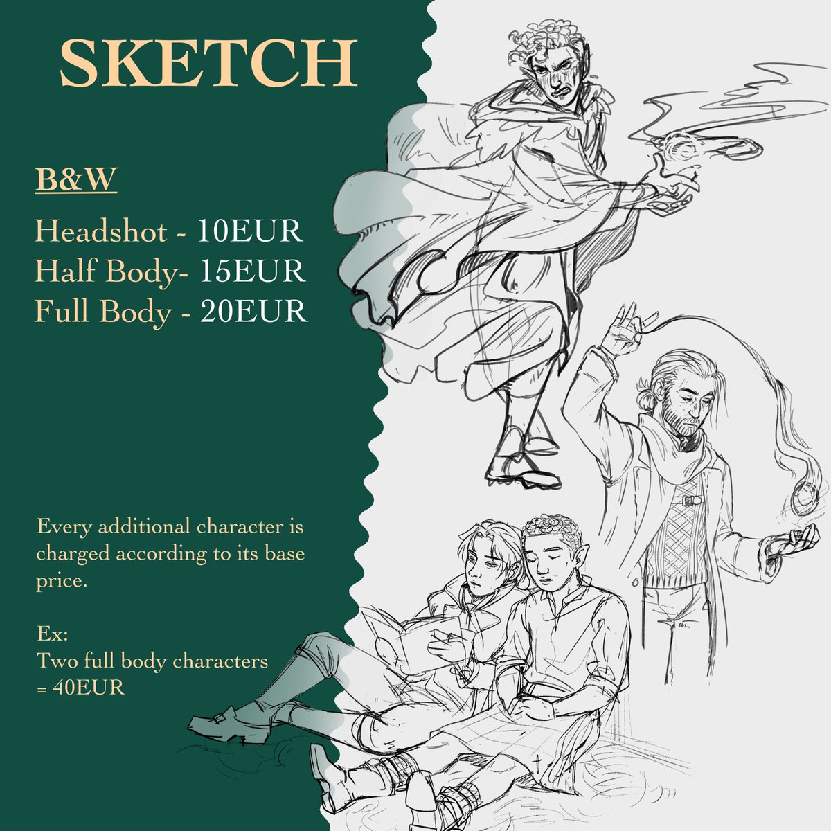 oriato_'s tweet photo. 🌟COMMISSIONS OPEN🌟

(Updated currency since I moved countries)

If you need a blorbo or Dnd fave drawn, I'm your guy! Dm for details!

Likes, reposts, comments appreciated!
#commissionsopen #ocart #dndcharacter https://t.co/Vjk3rI2S0H