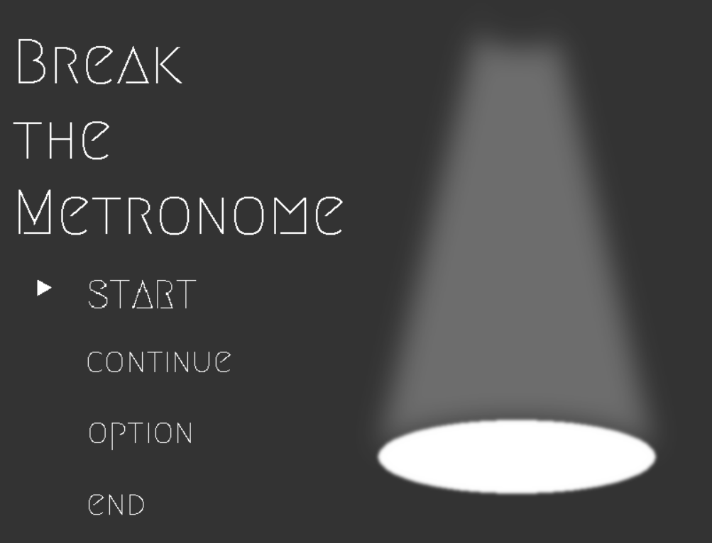 mutukiIA_0109's tweet photo. #ゲーム制作フォトビひろば
【タイトル】（仮）Break the Metronome
【ジャンル】ホラーADV https://t.co/oYm67aOoB1