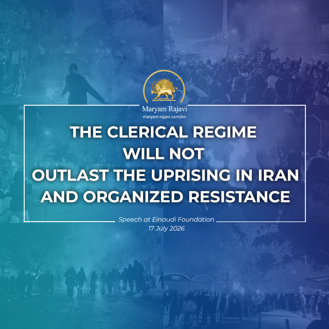 Maryam Rajavi tweet media