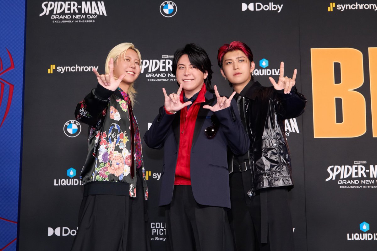 AORINGOHUZIN's tweet photo. 【NEWS🍏🕷️】
⁡
Mrs. GREEN APPLEも参加した
 『スパイダーマン：ブランド・ニュー・デイ』
ワールドプレミア🌍 ≪ダイジェスト≫
レッドカーペット インタビューが公開になります🕸️
⁡
▼7月30日(木)18:00よりYouTubeプレミア公開
https://t.co/GMnhKRKsfm
⁡
皆さま、ぜひチェックしてください🤟🏻
⁡
#MrsGREENAPPLE
#BrandNew
#SpiderMan
#SpiderManBrandNewDay