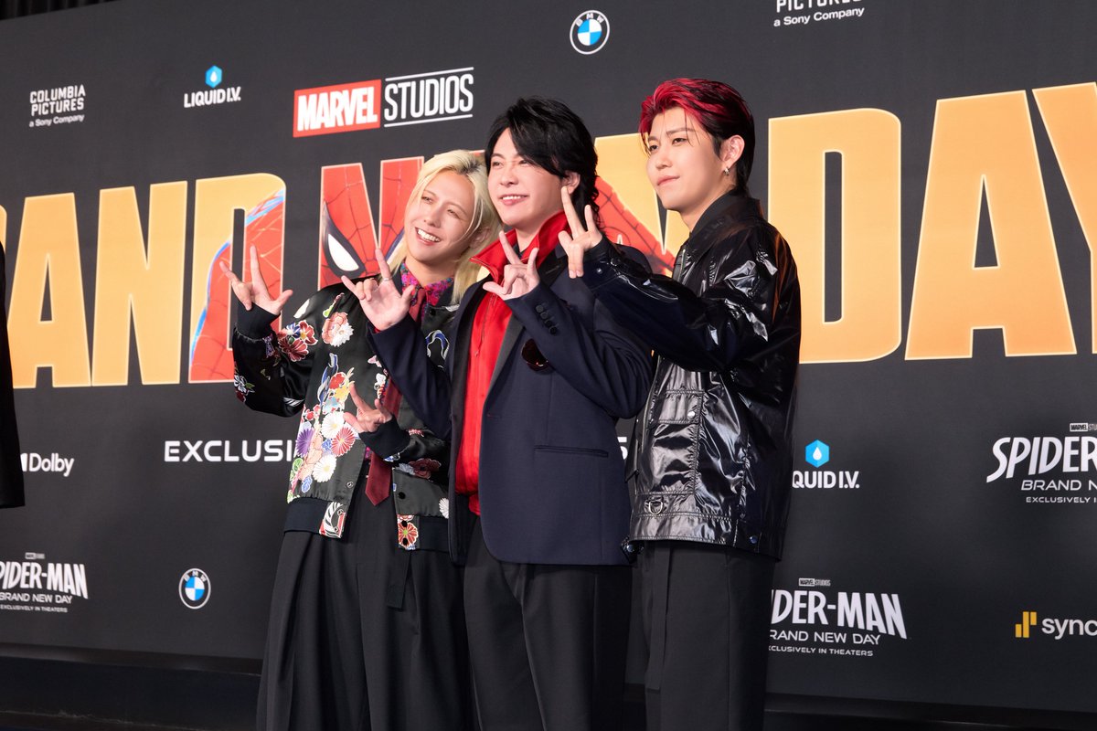 AORINGOHUZIN's tweet photo. 【NEWS🍏🕷️】
⁡
Mrs. GREEN APPLEも参加した
 『スパイダーマン：ブランド・ニュー・デイ』
ワールドプレミア🌍 ≪ダイジェスト≫
レッドカーペット インタビューが公開になります🕸️
⁡
▼7月30日(木)18:00よりYouTubeプレミア公開
https://t.co/GMnhKRKsfm
⁡
皆さま、ぜひチェックしてください🤟🏻
⁡
#MrsGREENAPPLE
#BrandNew
#SpiderMan
#SpiderManBrandNewDay