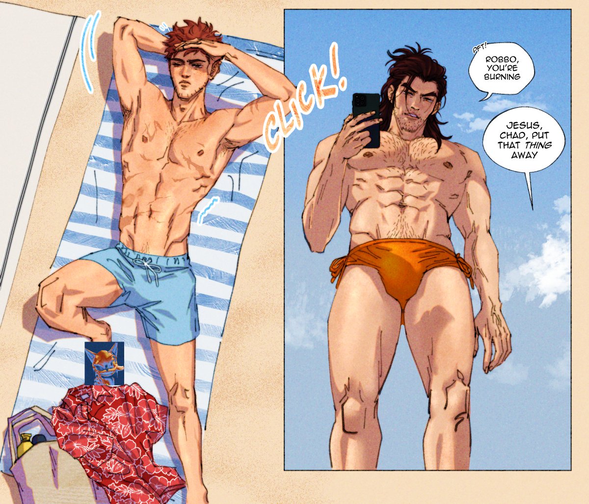 crumplstiltskin's tweet photo. 🏖️🤳 #flambert https://t.co/dVgm7fQOGX
