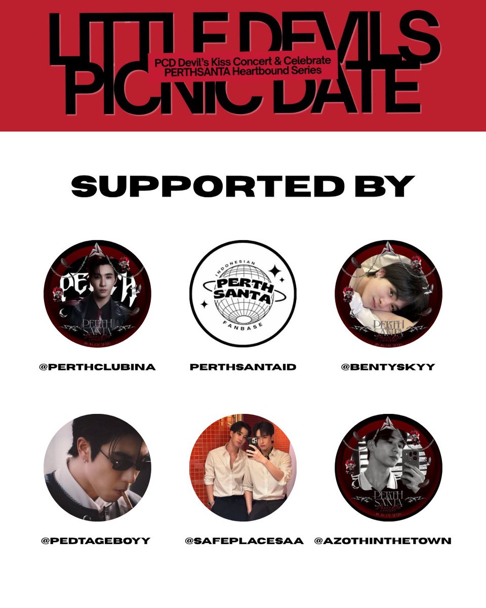 lildevilspace's tweet photo. 「 ✦ 𝗟𝗜𝗧𝗧𝗟𝗘 𝗗𝗘𝗩𝗜𝗟𝗦 𝗣𝗜𝗖𝗡𝗜𝗖 𝗗𝗔𝗧𝗘 ✦ 」
Written in Our Picnic. Little Devils Summer Meet ✨🌴

🗓 Minggu, 9 Agustus 2026
🕐 14.00 - Selesai
📍Tebet Eco Park 

Here’s to blooming friendships, shared smiles with Little Devils ⛅️

#PerthSanta #LittleDevilsPicnic https://t.co/xf1FKe9FlO
