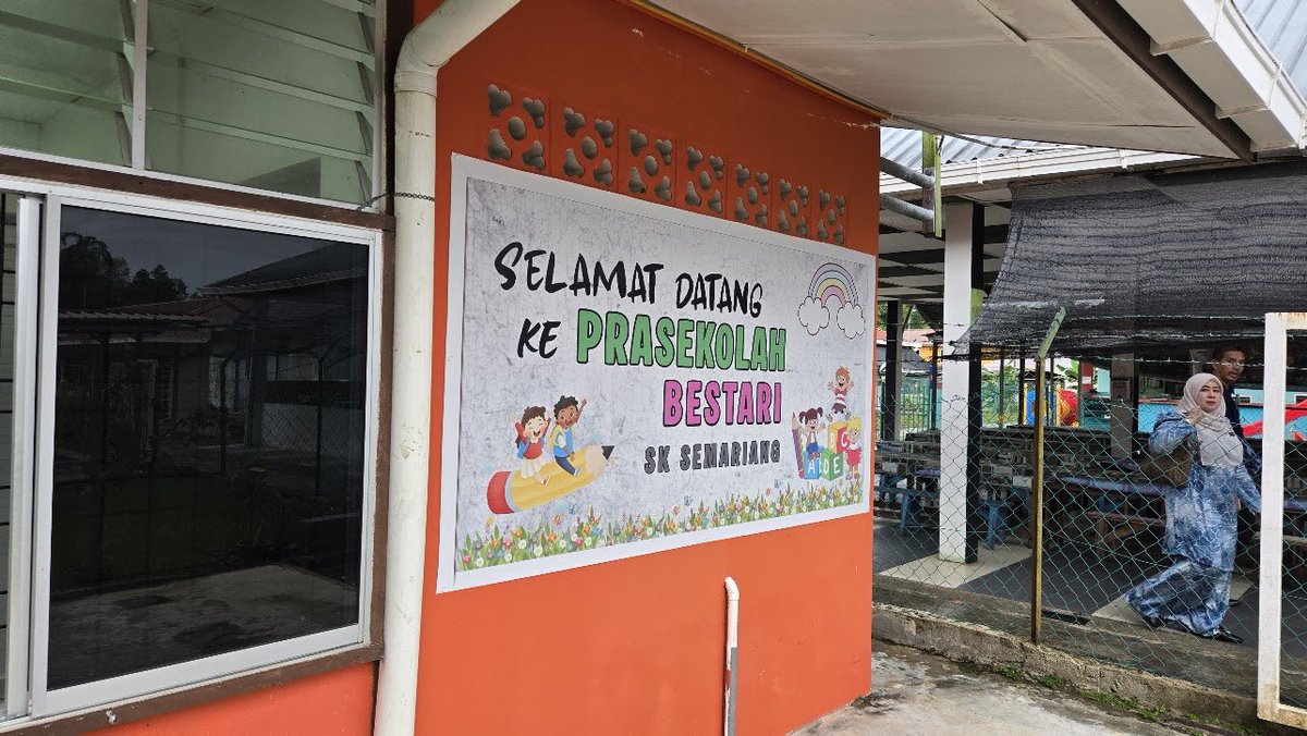 Rusmini23's tweet photo. LAWATAN KERJA PELAKSANAAN KURIKULUM PRASEKOLAH 2026 DI SK SEMARIANG, KUCHING, SARAWAK 

30 JULAI 2026

Pagi ini, agenda lawatan kerja di Sarawak dimulakan dengan kunjungan ke SK Semariang bagi meninjau pelaksanaan Kurikulum Prasekolah 2026. https://t.co/4nQEp1HySi
