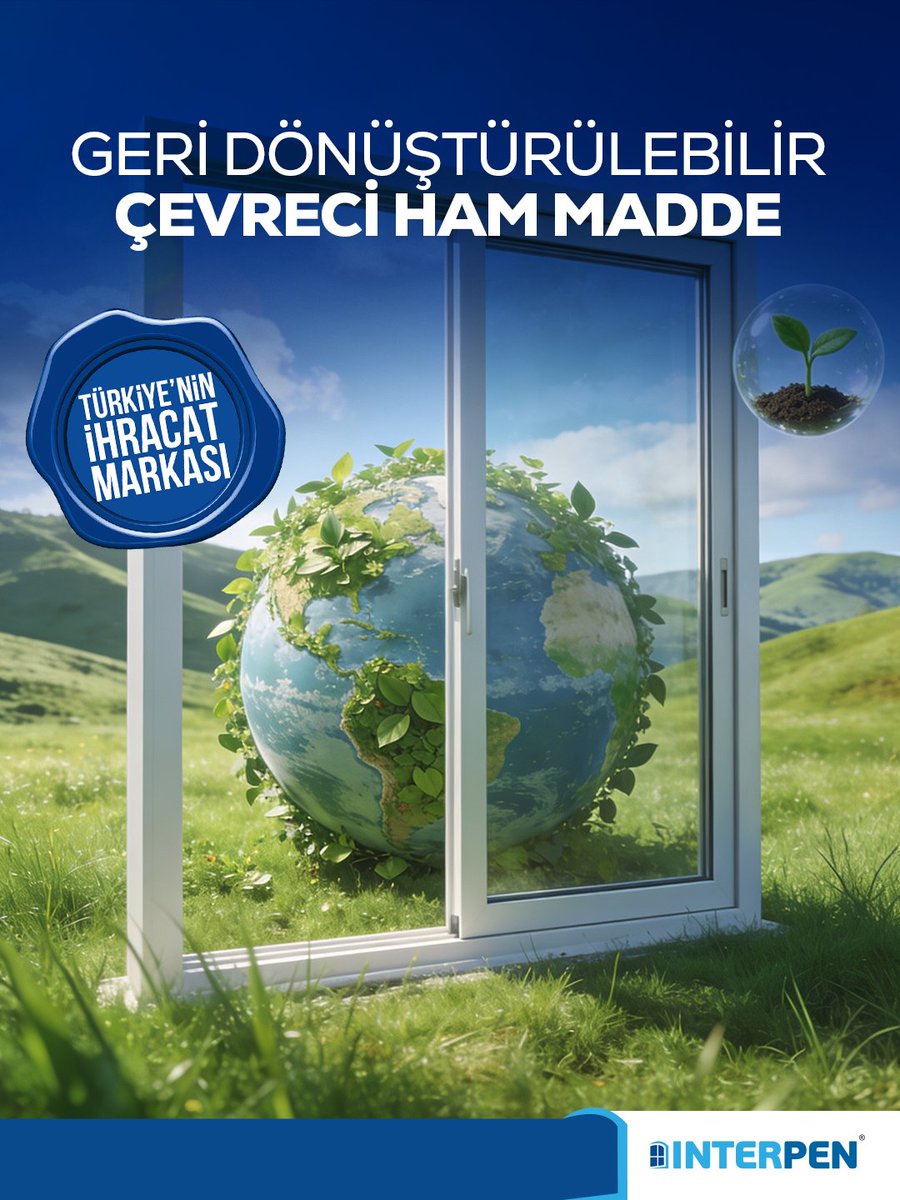 Interpentr's tweet photo. Doğaya saygılı bir gelecek, doğru hammaddelerle başlar.

Geri dönüştürülebilir çevreci ham madde, daha yaşanabilir bir gelecek için.
.
#Interpen #GeriDönüştürülebilir #ÇevreciHammadde #SürdürülebilirGelecek #ÇevreDostuÜretim #TürkiyeNinİhracatMarkası #YaşamAlanları #SorumluÜretim https://t.co/YtEpZTEowq