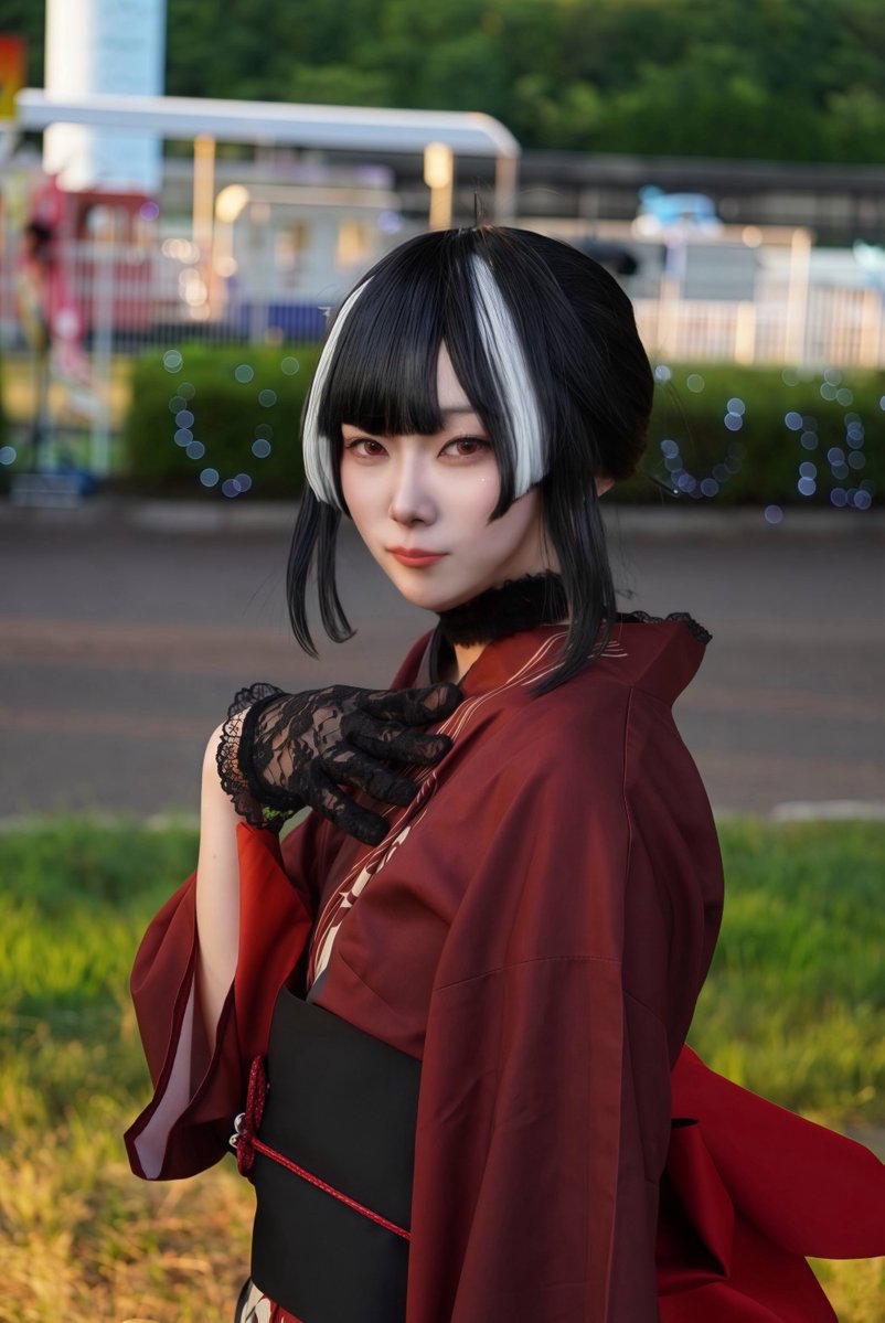 ru_r1e5's tweet photo. 刀剣／Cosplay
⚠︎︎1部衣装捏造

🥀軽装

📷 @Coo2m0 

#アコスタ万博夏まつり https://t.co/Fjult6PD8I