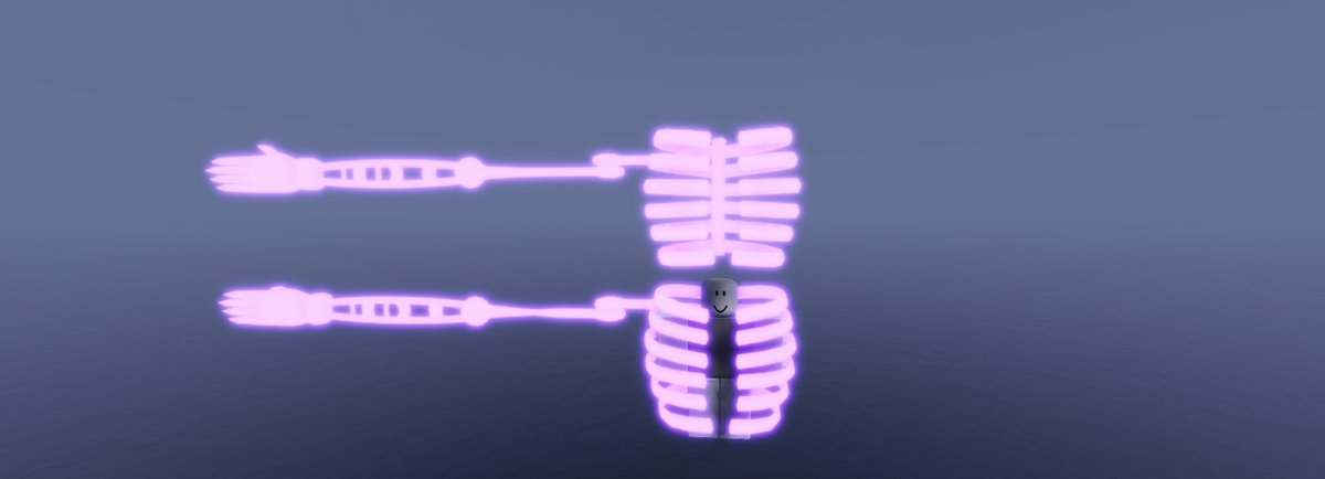 spacehunter201's tweet photo. Susanoo ribcage + arm 
#blender #Blender3D #roblox #RobloxDevs https://t.co/hep0hfWxCz