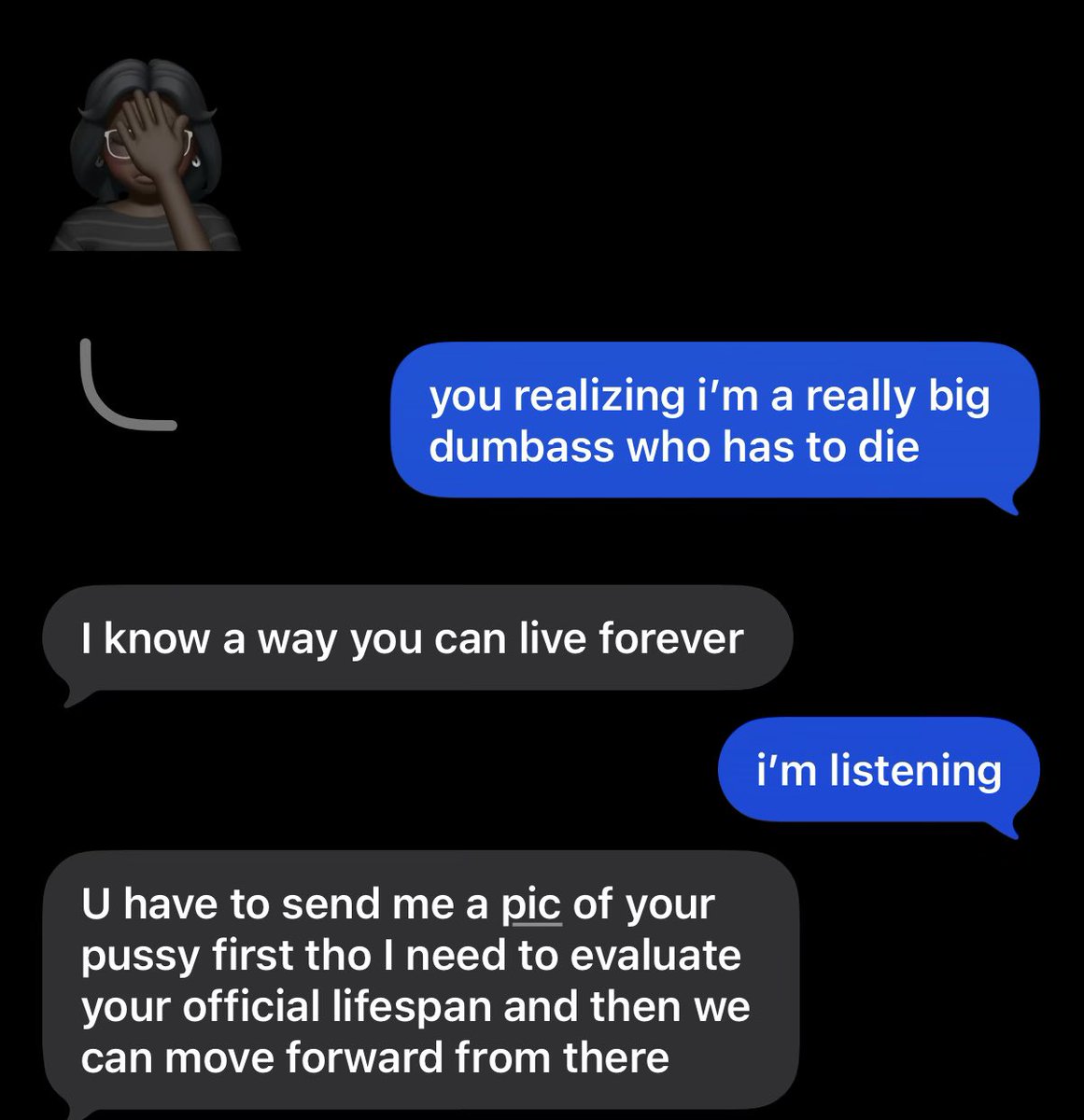 swallowtht's tweet photo. part 6742069 of things my girlfriend has said to me https://t.co/Knhab1NTX7