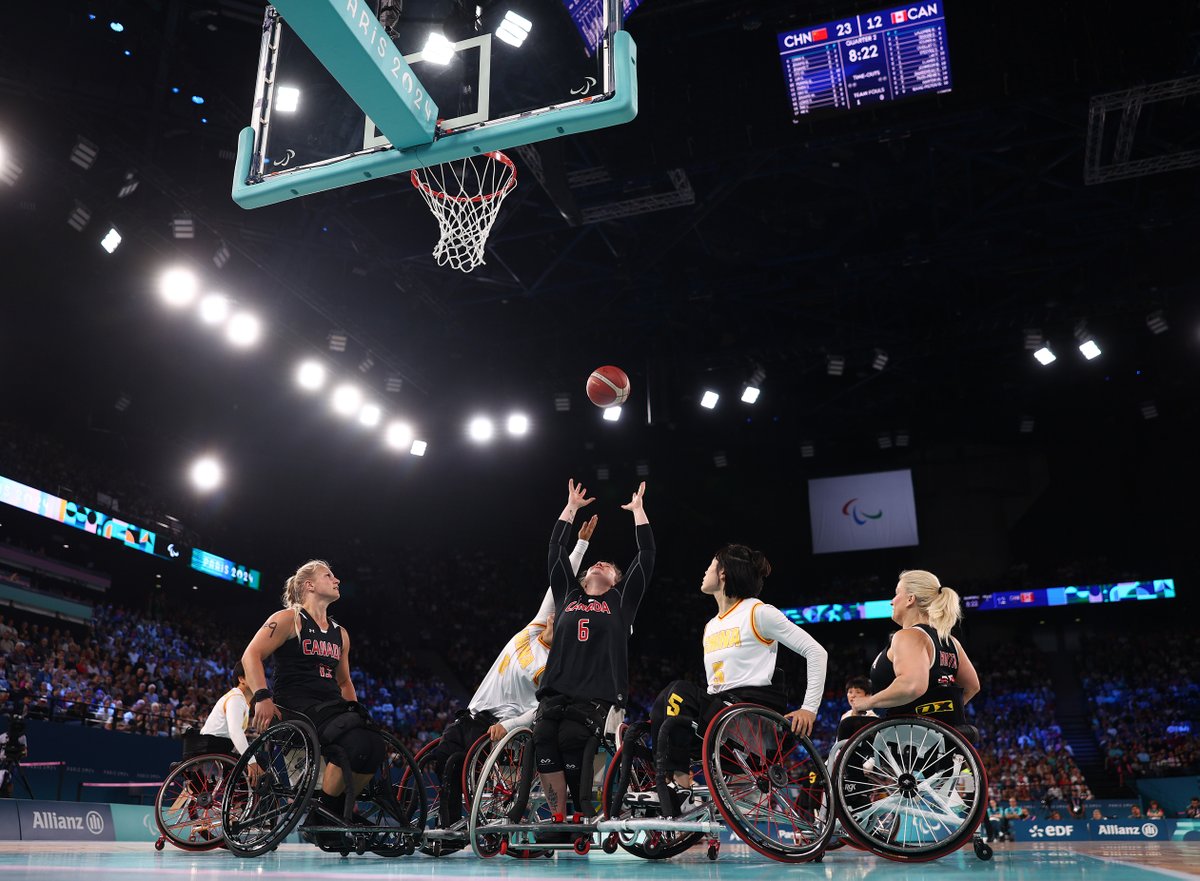 Paralympics's tweet photo. Ahead of the IWBF Wheelchair Basketball World Championships in Canada, clinicians will gather for the CASEM Para &amp; Adaptive Sport Medicine Conference to advance knowledge in Para sport medicine and athlete care. 

🔗 https://t.co/fRVyJQDd3S https://t.co/P481GwvN7u
