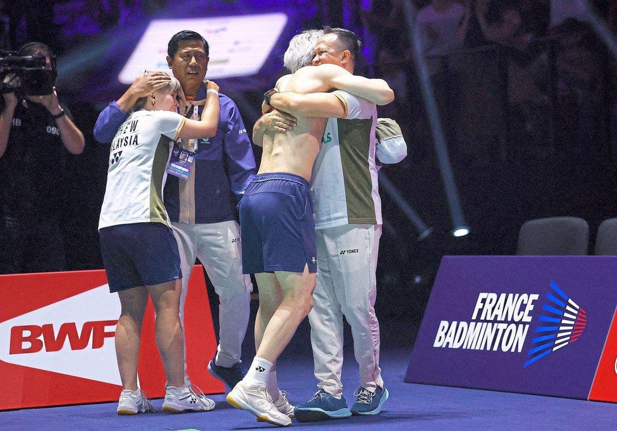 BadmintonJ0's tweet photo. One of the precious moment https://t.co/YW6ukNpAH7