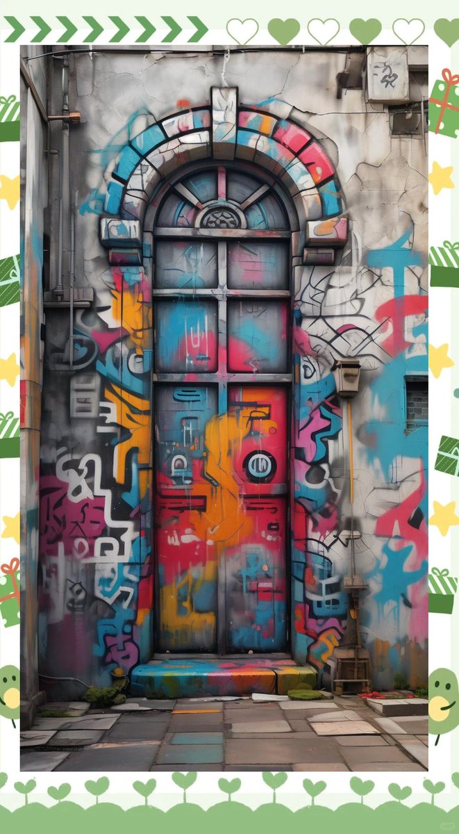 SheryZuberxzbb's tweet photo. Just passed a wall covered in quirky hand-drawn stickers—little bursts of color making this ordinary sidewalk feel fun today! https://t.co/ZYCugne3wo