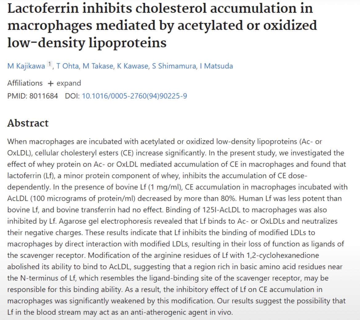Helios_Movement's tweet photo. Lactoferrin and cranberries are also underrated when it comes to lipid management. https://t.co/wNZy2XU6zj