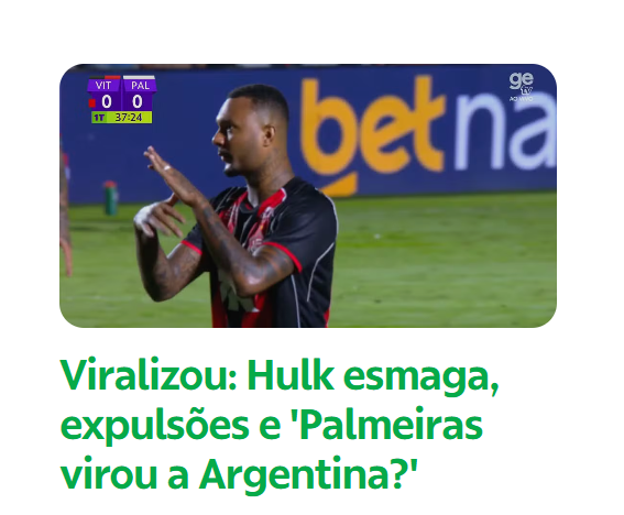 Draicker13's tweet photo. A Rede Esgoto como sempre tendenciosa e criando narrativas, olha essa manchete kkkkk, é obrigação de todo palmeirense de bem odiar essa emissora lixo. https://t.co/8kfkIW0h2T