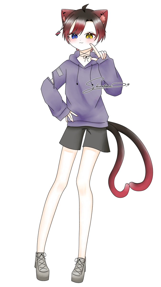 Shiratamasan31's tweet photo. こっとこと様( @ktoo0222 ）を描かせていただきました！
キャラデザ貸していただきありがとうございます！ https://t.co/eHZxV7fK3E